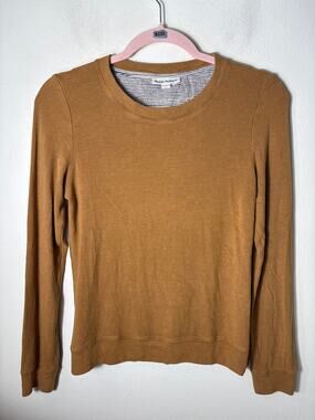 Roller Rabbit Brown Long Sleeve Ribbed Shirt and Pants Set Sz S